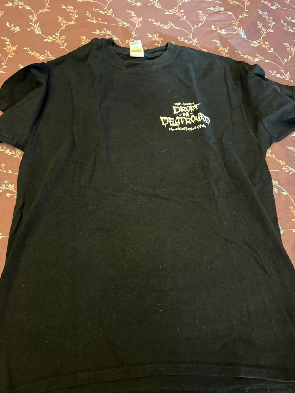 Black Graphic Tee - Men